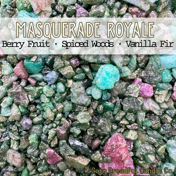 MASQUERADE ROYALE Sizzling Room Salts: Berry Fruit · Spiced Woods · Vanilla Fir - Picture 3 of 7